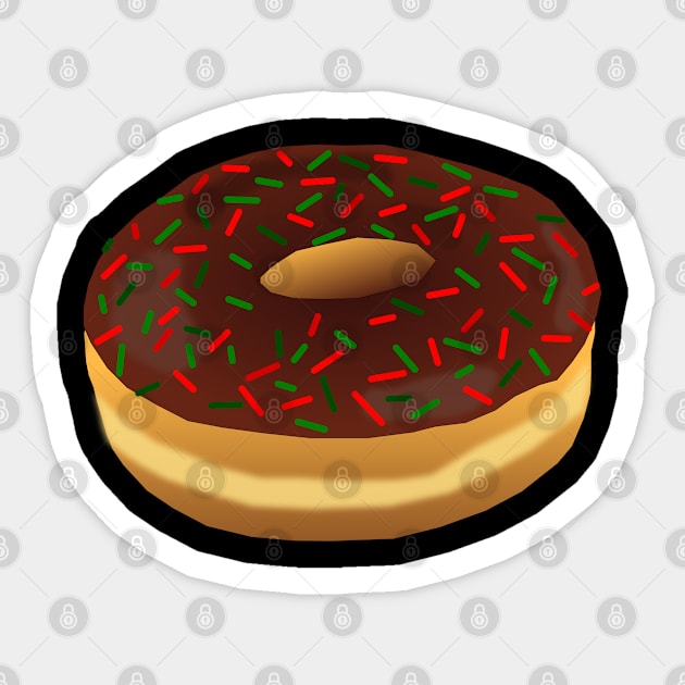 Christmas Donuts Sticker by momo1978